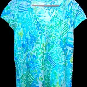 Lilly Pulitzer Etta V-Neck Top